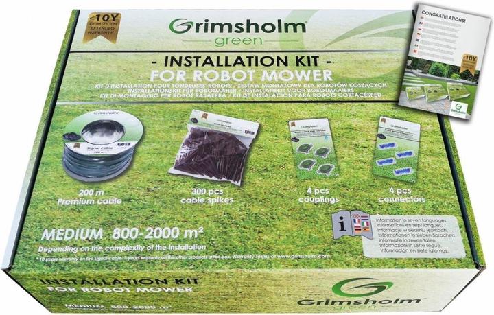 Image du produit Grimsholm Kit d'installation M 200m (Installation du robot de tonte)