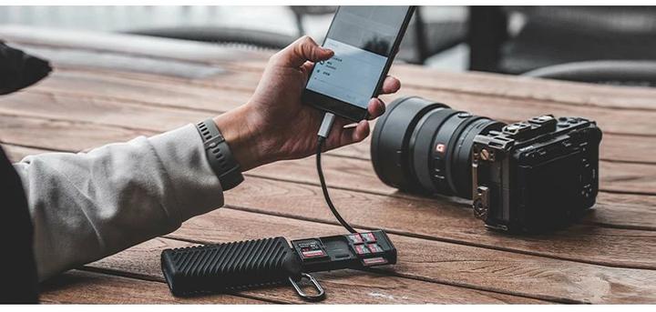 Image du produit Pgytech Étui pour lecteur de cartes haute vitesse CreateMate (USB-C)