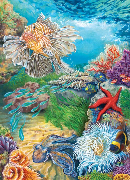 Immagine prodotto Cobble Hill Puzzle 1000 pieces Reef Life - Random Cut (1000 pezzi)