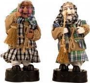 IKO Hexe stehend mit Bewegung, Licht & Lachen h=22cm