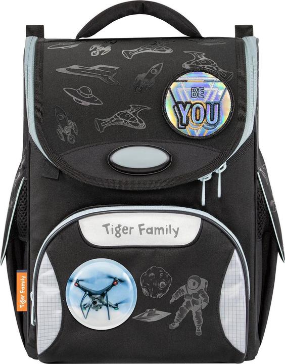 Produktbild Tiger Family Schulrucksack TGNQ-107A(1), schwarz, 31x19x35 cm