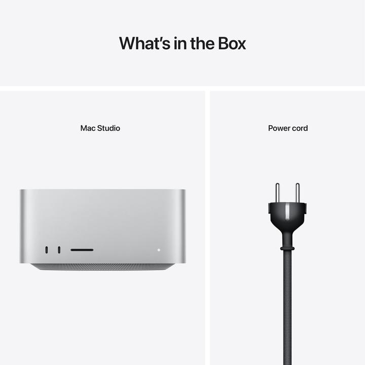 Actual product image Apple Mac Studio (M1 Max, 32 GB, 512 GB)