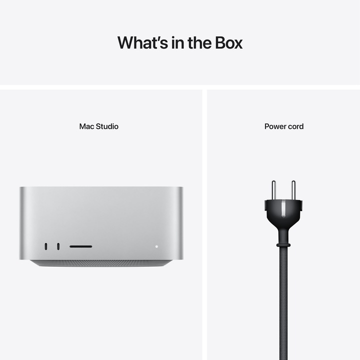 Productafbeelding Apple Mac Studio (M1 Ultra, 64 GB, 1000 GB)
