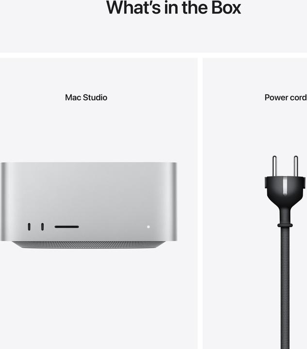 Actual product image Apple Mac Studio (M1 Max, 32 GB, 1000 GB)