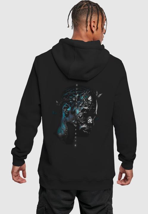Immagine prodotto Mister Tee MisterTee Felpa con cappuccio effetto farfalla - 171725 (5XL)