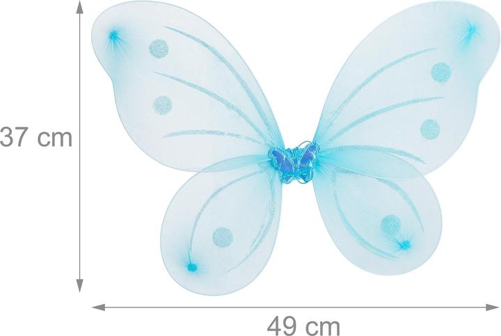 Produktbild Relaxdays Feenflügel Zauberstab