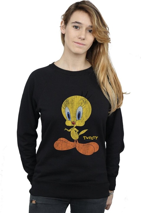 Immagine prodotto Looney Tunes Tweety Pie Distressed Felpa Donna (XL)