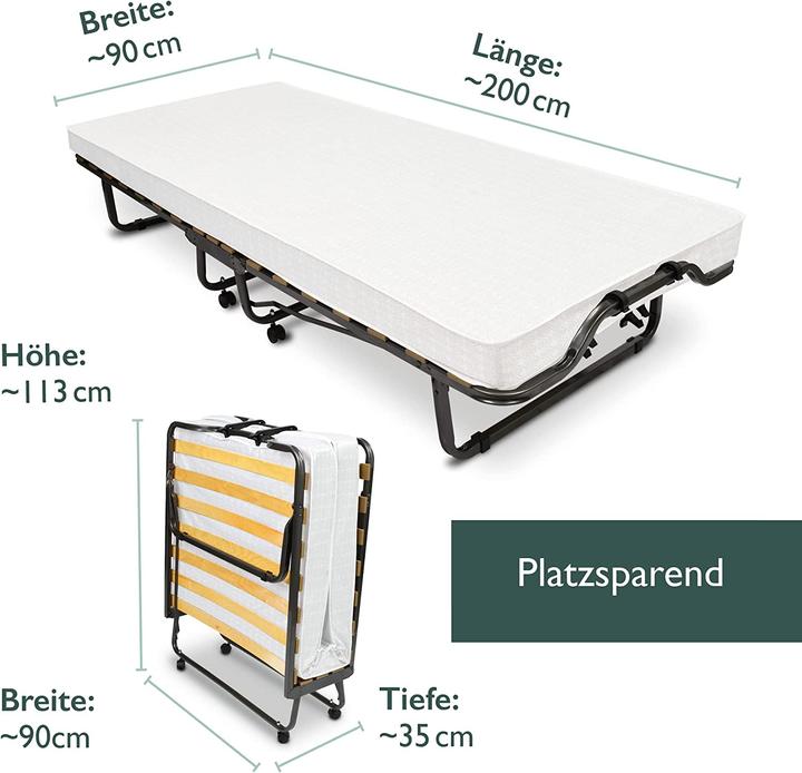 Produktbild Beautissu Gästeklappbett (90 x 200 cm)
