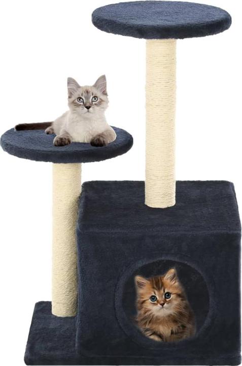 Produktbild vidaXL Kratzbaum (60 cm, Dunkelblau)