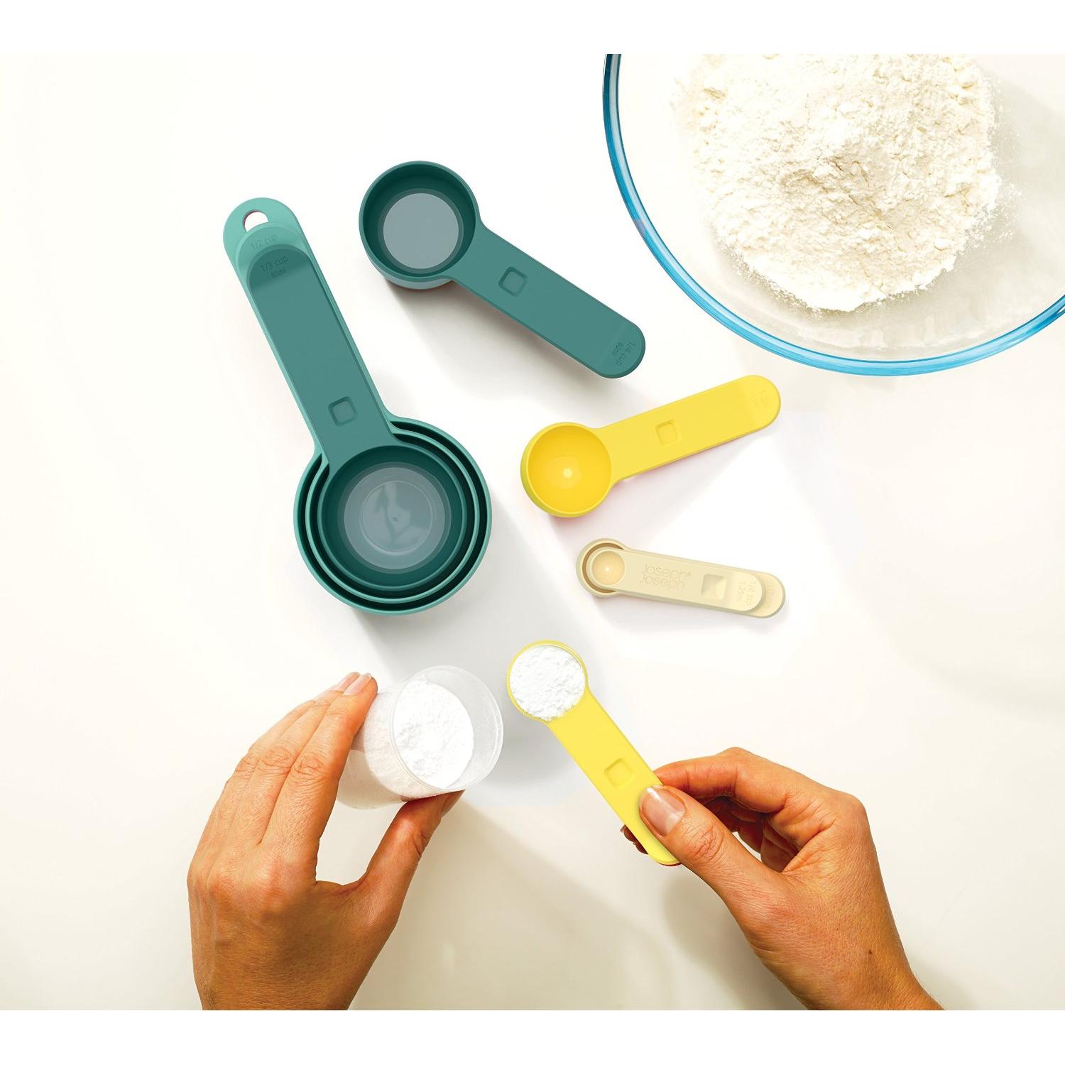 Thumbnail - Joseph Joseph Nest, Messbecher, Blau, Gelb, Weiss