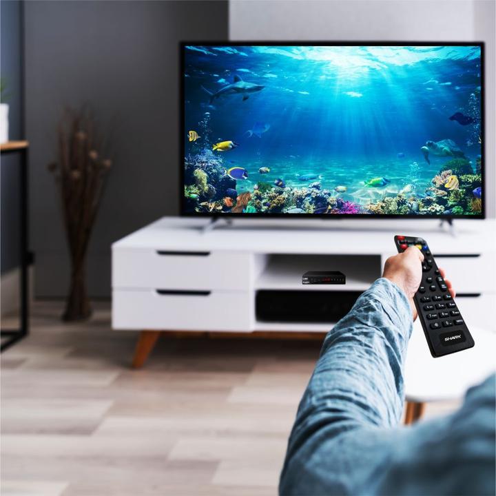 Productafbeelding Manta DVBT005-SH Tuner for TV DVBT-T2/HEVC SHARK (DVB-T, DVB-T2)