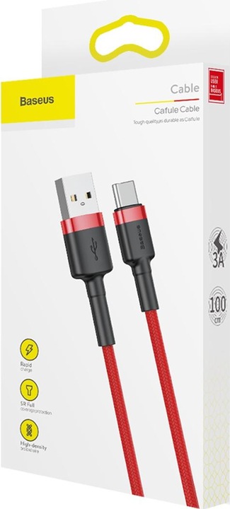 Actual product image Baseus Cafule Series (1 m, USB 2.0)