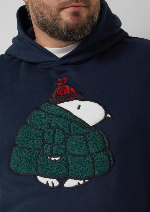 Produktbild s.Oliver Sweatshirt Kapuzen-Sweatshirt mit Peanuts®-Artwork (5XL)
