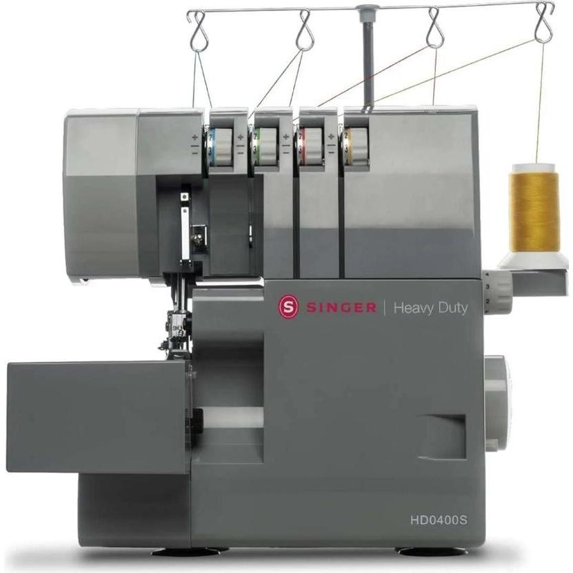 Singer Overlock HD0405S szary, Nähmaschine, Grau