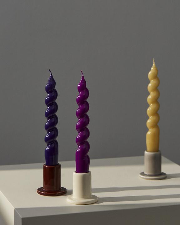 Produktbild HAY - Tube Candleholder Small H5 cm - Bordeaux