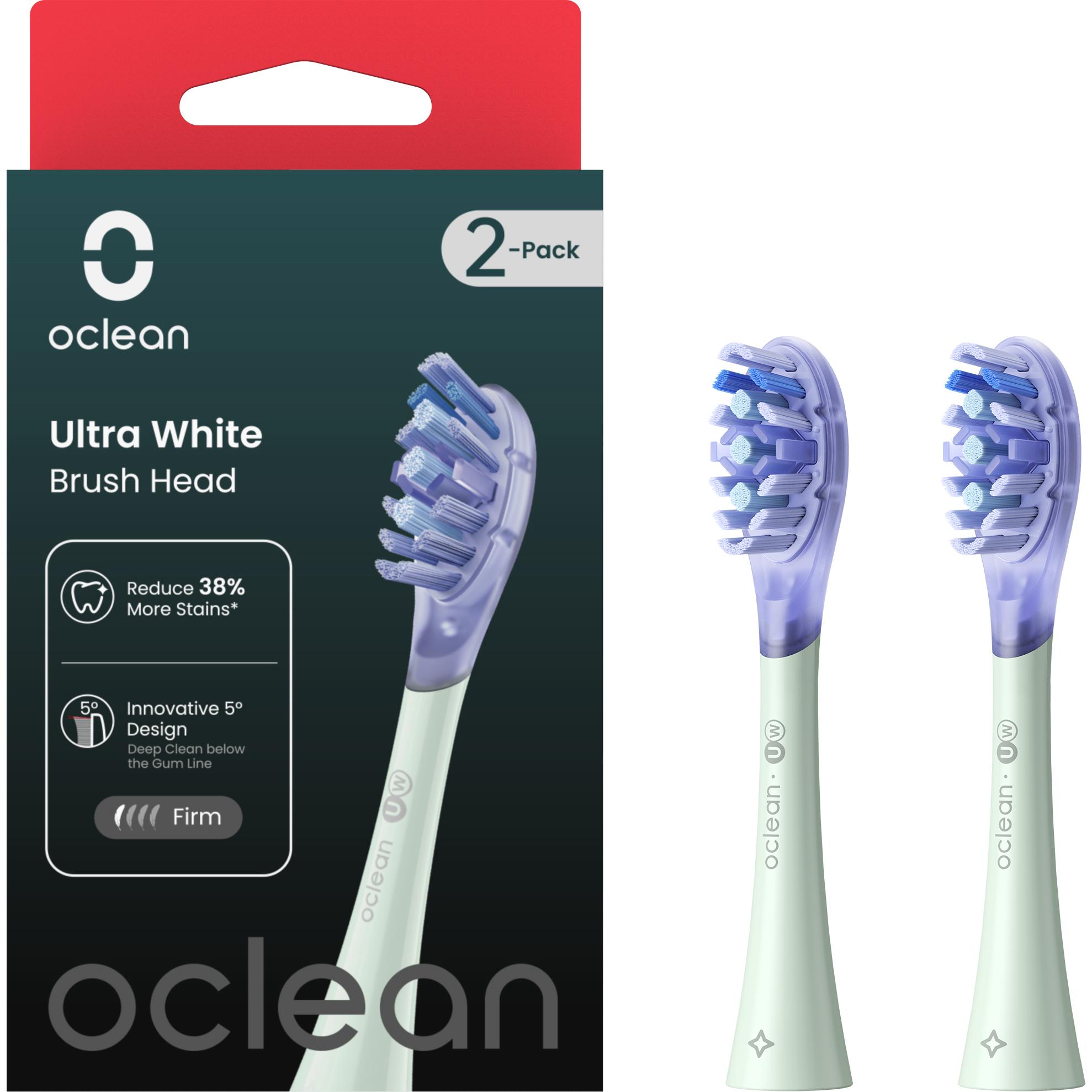 Oclean, Testine per spazzolino, Ultra White (2 x)