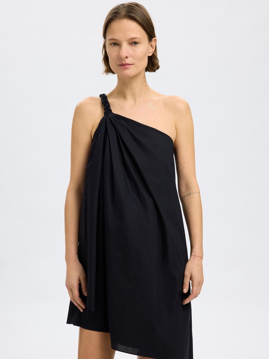 Produktbild Selected Femme Geflochtenes One-Shoulder Kleid (36)