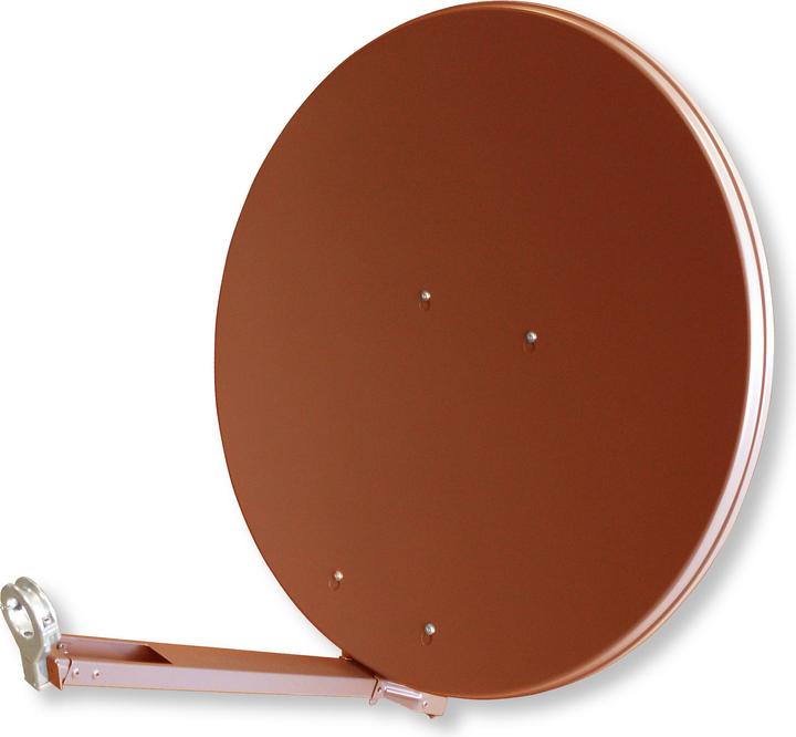 Actual product image Televes S100-Z Red Satellite Antenna (Parabolic antenna, 39.95 dB, DVB-S / -S2)