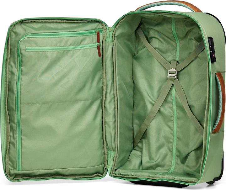 Actual product image Satch Flow S Pure Jade Green Wheeled Suitcase (31 l)