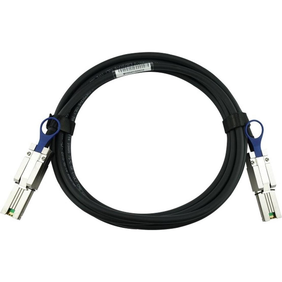CBO MiniSAS Kabel SFF-8088 1 Meter, Transceiver, Silber, Schwarz