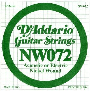 Produktbild D'Addario Nw072 (1x, E-Gitarre, 0.07")