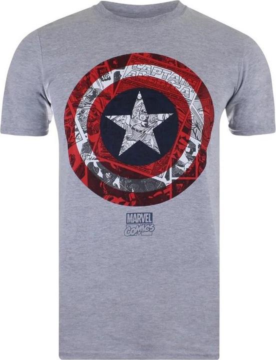 Grau, Marineblau, Rot