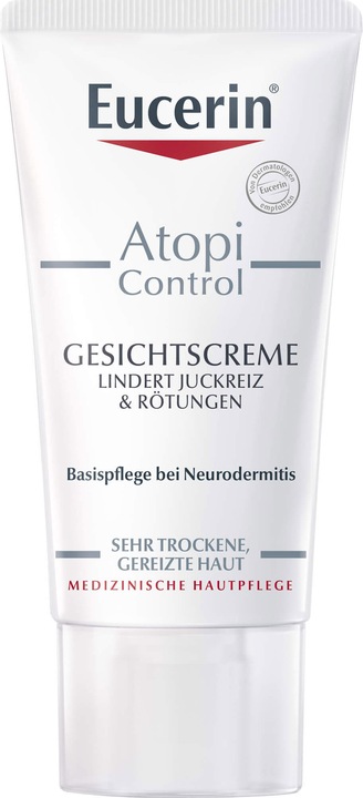 Produktbild Eucerin AtopiControl (50 ml, 24h Creme, Bis SPF 10)