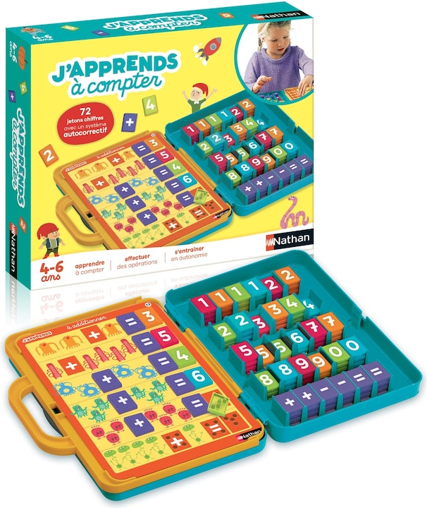 Actual product image Nathan J'apprends A compter (French)