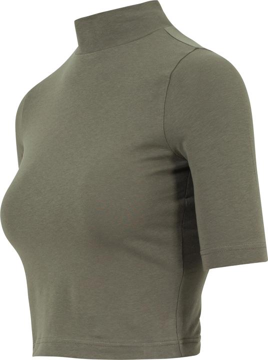 Produktbild Urban Classics Ladies Cropped Turtleneck Tee (L)
