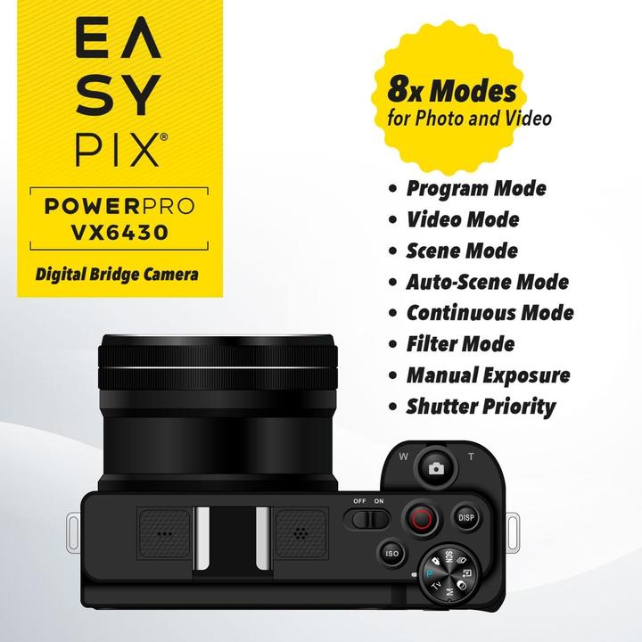 Immagine prodotto Easypix PowerPro VX6430 (4.9 - 49 mm, 8 Mpx)