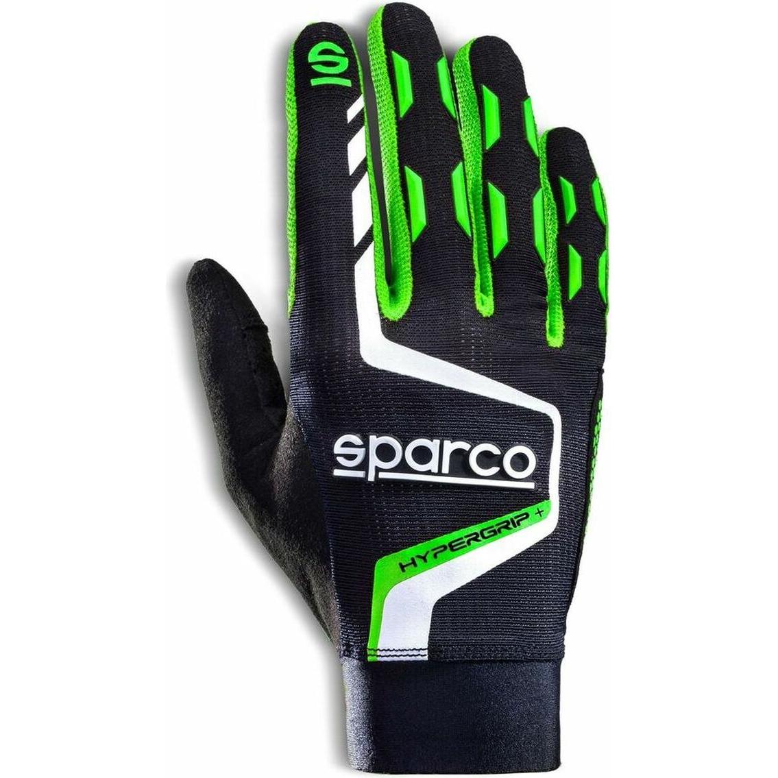Sparco Nero/Verde Abbigliamento Da Racing, Hypergrip+ (L)