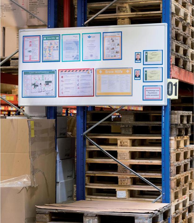 Actual product image Franken Whiteboard PRO Enamel (240 x 120 cm)