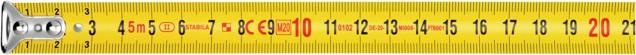Image du produit Stabila Mètre à ruban de poche BM 100, échelle métrique (3 m)
