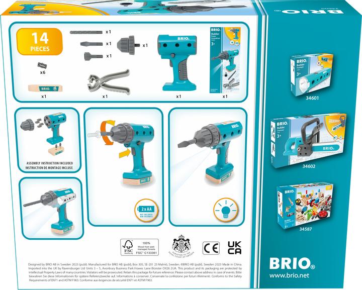 Image du produit Brio Visseuse sans fil Builder
