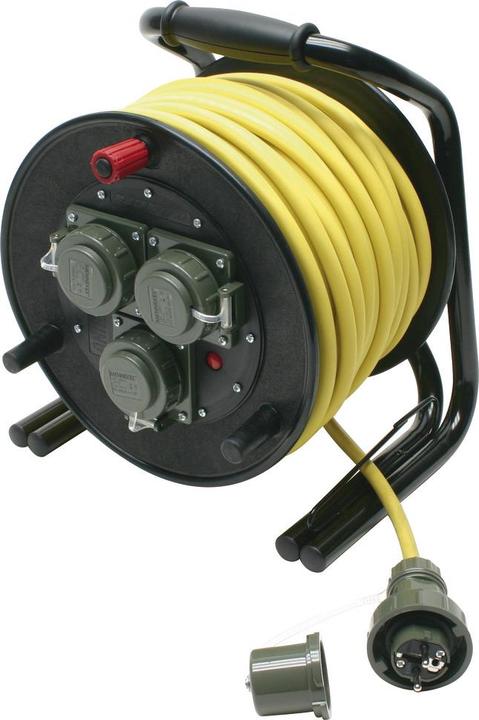 Dönges Enrouleur de câble THW 230 V, 16 A (50 m)