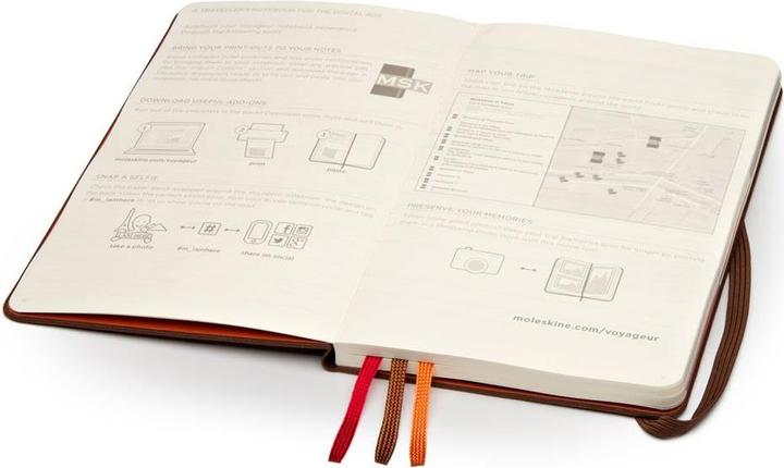 Image du produit Moleskine Voyageur Traveller (A5, À rayures)