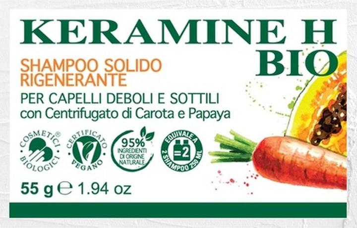 Produktbild Keramine H Organic Regenerating Solid Shampoo (Festes Shampoo)