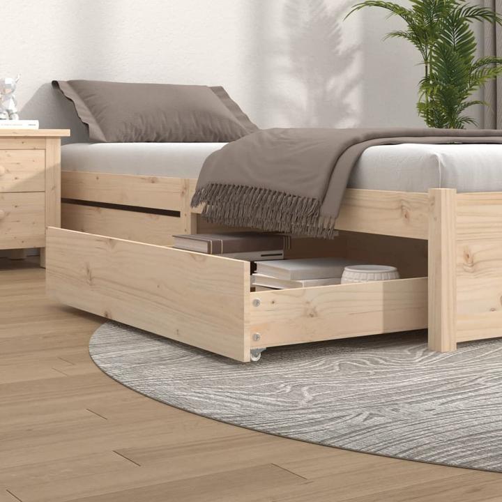 Image du produit vidaXL Bettschublade (90 x 93 x 18 cm)
