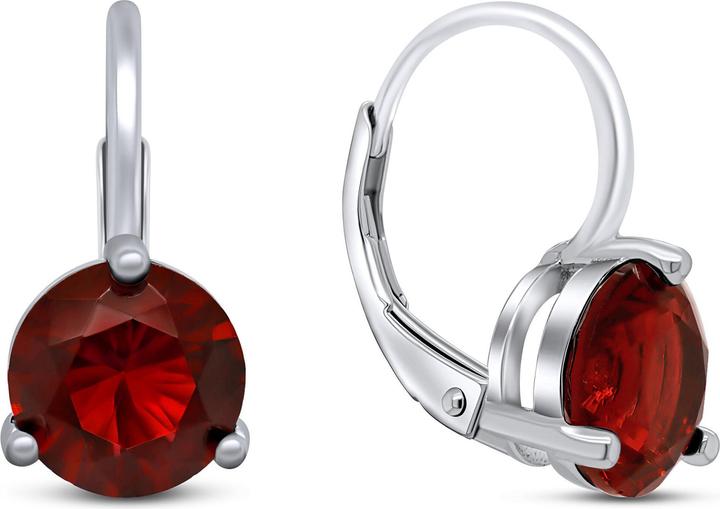 Immagine prodotto Brilio Argento - Orecchini in argento con zirconi rossi EA303WR