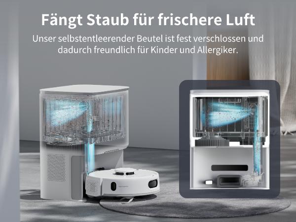 Image du produit SwitchBot Mini-robot d'aspiration K10+ Pro Robot d'aspiration avec statif d'aspiration