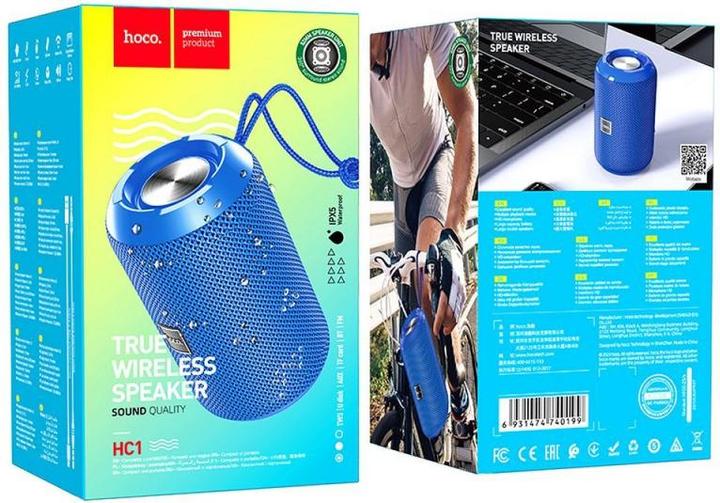 Productafbeelding Hoco Bluetooth speakers wireless speaker HC1 blue (4 h)