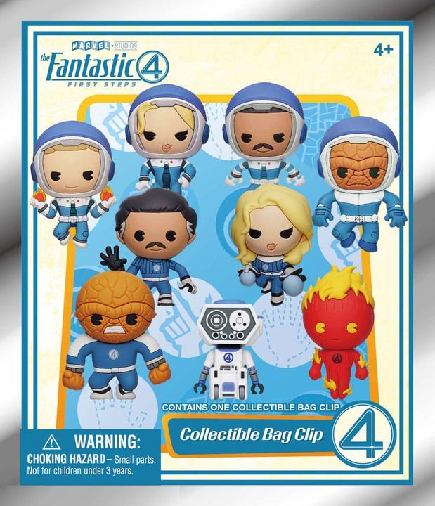 Productafbeelding Monogram Fantastic Four 3D PVC-Taschenanhänger Movie Display (24)