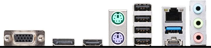 Actual product image MSI MB PRO B760M-P DDR4 (B760,S1700,mATX,Intel) (LGA 1700, Intel B760, mATX)