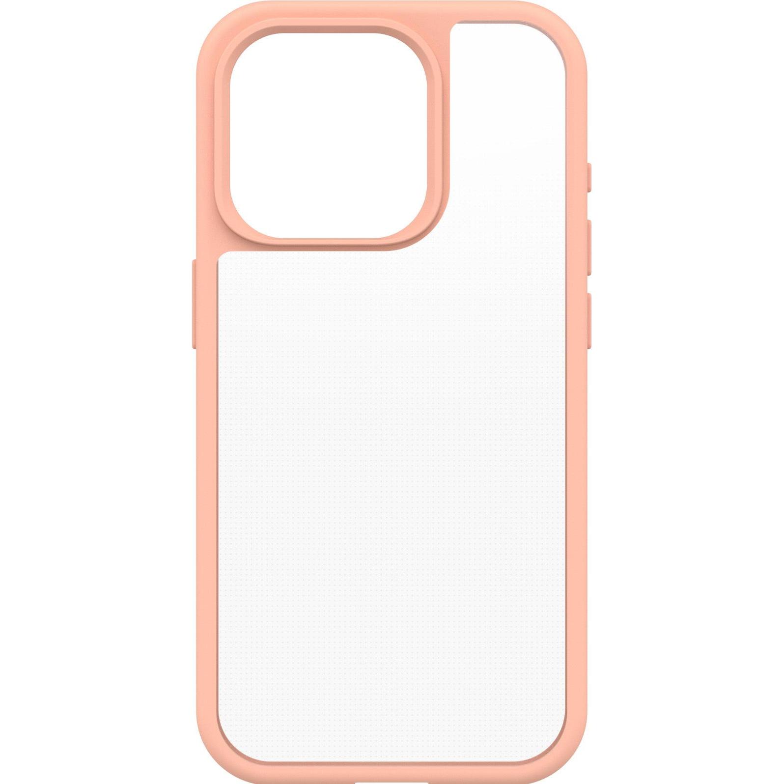 OtterBox React (Apple iPhone 15 Pro), Smartphone Hülle, Orange, Transparent