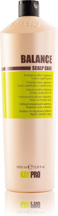 Actual product image Kay Color Balance Shampoo Kay Pro Scalp Care Sebum Regulating Shampoo 1000ml (1000 ml, Liquid shampoo)