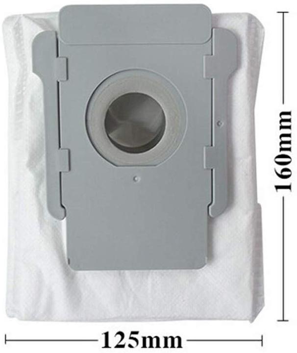 Produktbild Hermex 4er-Set Alternative Staubbeutel zu iRobot Roomba i7 Clean Base (4 x)