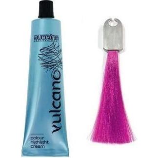 Subrina, Haarfarbe, Professionelles Vulcano Permanentes Haarfärbemittel Fuchsia - 60 Ml (Fuchsia)