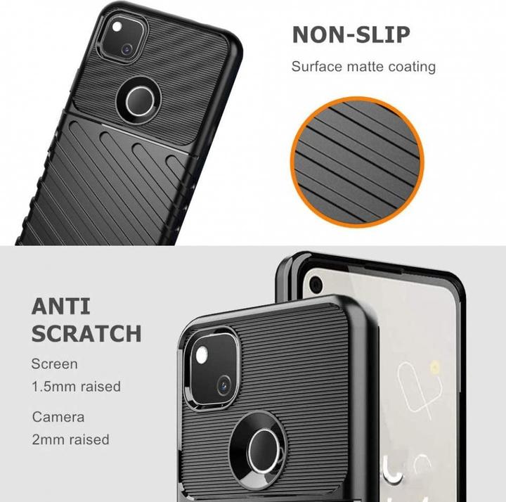 Produktbild Screenguard Google Pixel 4a SpaceCase Impact-Resistant Hülle (Google Pixel 4a)