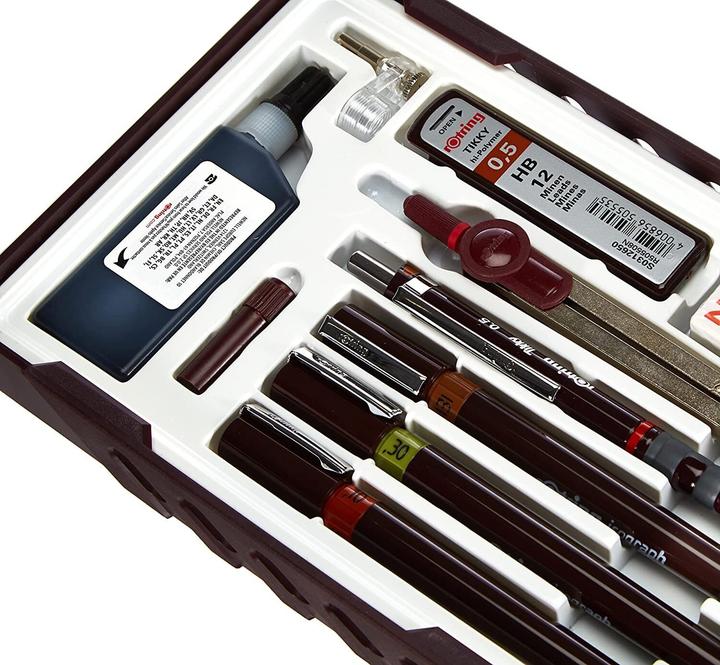 Actual product image Rotring Isograph Master Set (Burgundy, 1 x)