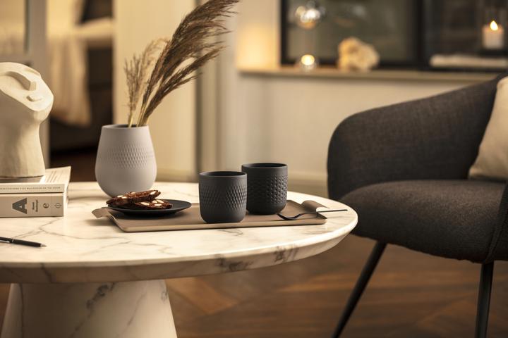 Produktbild Villeroy & Boch Becher Set 2tlg. Manufacture Collier noir (290 ml, 2x)